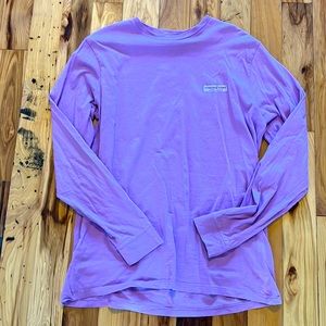 Vineyard Vines Long Sleeve Lavender Martha’s Vineyard t shirt Med EUC